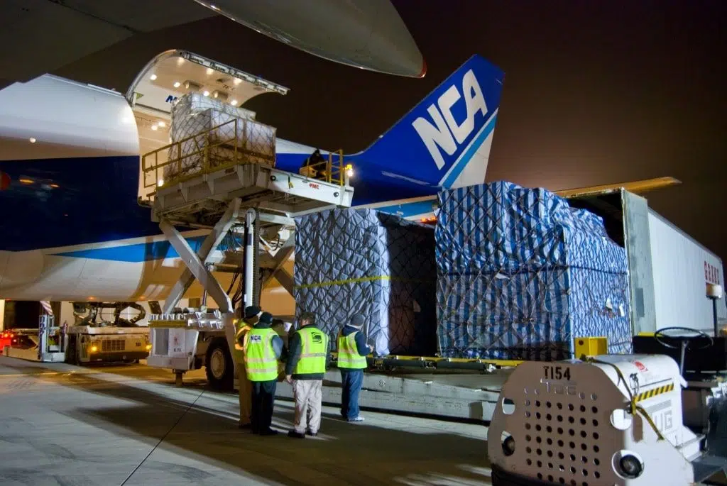 NCA cargo load