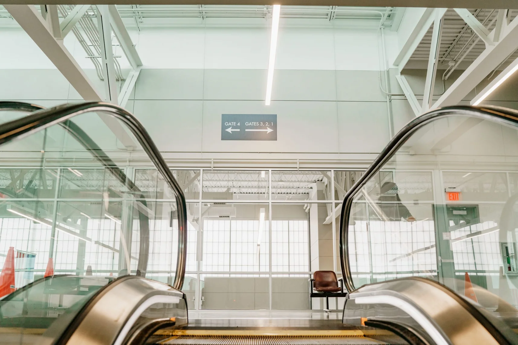 Airport Escalators